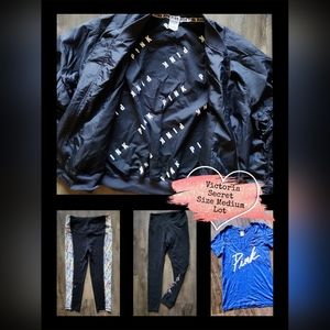 Victoria Secret PINK Size Medium Woman's Lot with Coat